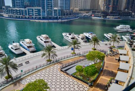 The Pearl of Dubai Marina Dhow Cruise Image
